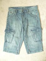 C&A korte jeans W32 bermuda, W32 (confectie 46) of kleiner, C&A, Gedragen, Blauw