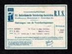 Woldendorp Levensverzekering Nota RVS 1949., Ophalen of Verzenden, Zo goed als nieuw