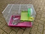 Hok voor kleine knaagdieren incl accessoires, Dieren en Toebehoren, Gebruikt, Minder dan 75 cm, Hok, Ophalen