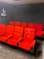 Thuis bioscoop met 9 stoelen scherm en beamer, Huis en Inrichting, Stoelen, Ophalen of Verzenden