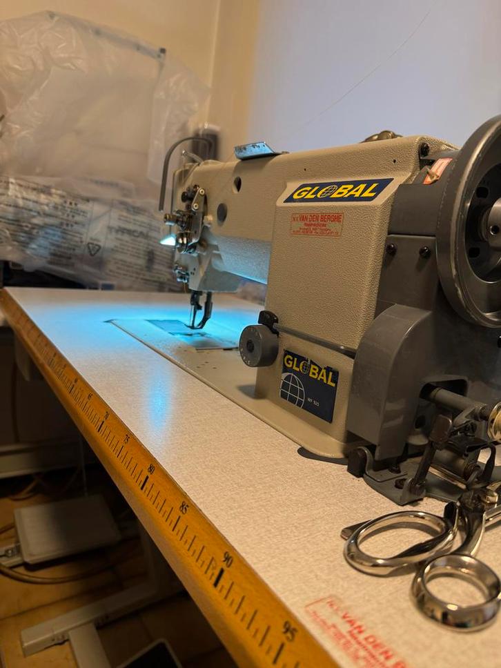 Global WF 925 Industriële Naaimachine, Hobby en Vrije tijd, Naaimachines en Toebehoren, Gebruikt, Naaimachine, Overige merken