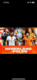 Nederland - Polen kwalificatiewedstrijd, Twee personen, September