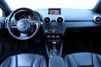 Audi A1 1.4 TFSI 185pk S-Line SCHAALSTOELEN KEYLS NAV BT XEN, Auto's, Audi, Zwart, 4 stoelen, Bedrijf, Elektrische ramen