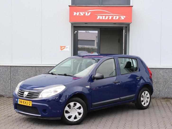 Dacia Sandero 1.2 Ambiance airco 4-deurs org NL, Auto's, Dacia, Bedrijf, Te koop, Sandero, ABS, Airbags, Airconditioning, Centrale vergrendeling