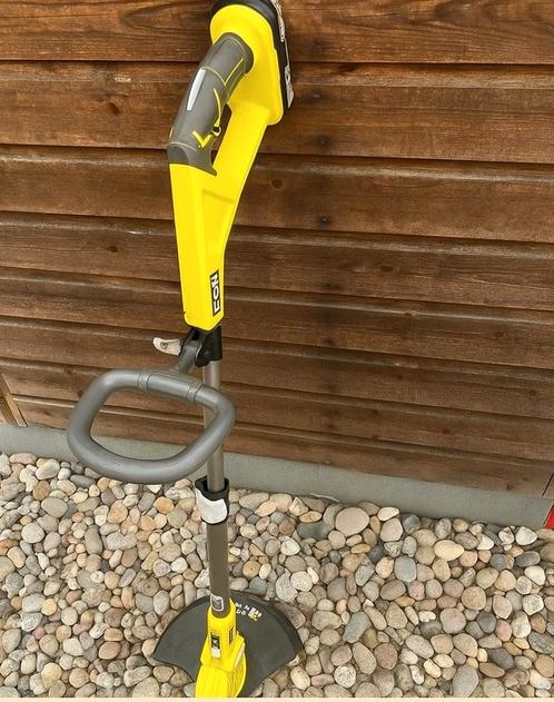 Ryobi Accu Grastrimmer 18 volt 1x gebruikt, Tuin en Terras, Grastrimmers, Zo goed als nieuw, Accu, 10 tot 30 cm, Ophalen