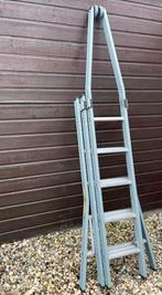 Dirks Puntladder / Ladder 3x5 Nieuw Staat, Doe-het-zelf en Verbouw, Ophalen, Zo goed als nieuw, Ladder, Opvouwbaar of Inschuifbaar