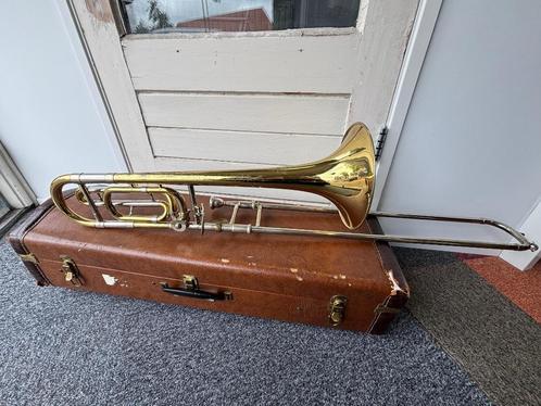 Bach Stradavarius Model 42 Trombone, Muziek en Instrumenten, Blaasinstrumenten | Trombones, Gebruikt, Tenor, Met koffer, Ophalen of Verzenden