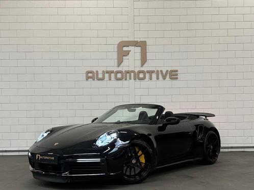 Porsche 911 Cabrio 3.8 Turbo S Ceramic|Sportdesi|Chrono|BOSE, Auto's, Porsche, Bedrijf, Te koop, 4x4, ABS, Achteruitrijcamera