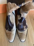 Leren laarzen van AGL maat 40.5, Hoge laarzen, Bruin, AGL, Ophalen of Verzenden