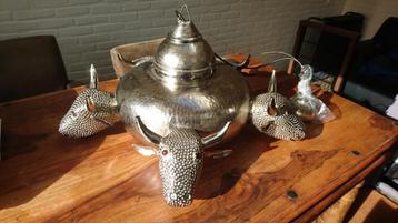 Grote hanglamp koeienkoppen Nieuw beschikbaar voor biedingen