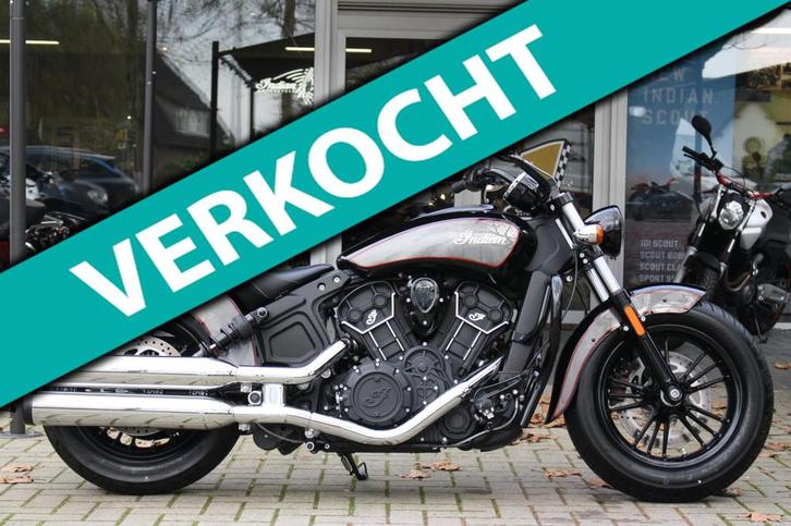Indian Chopper 61 Scout Sixty Inruil Mogelijk, 24 mnd gar, Motoren, Motoren | Overige merken, Bedrijf, Overig, ABS