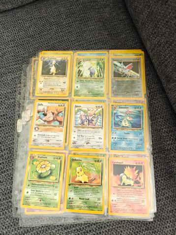 Pokemonkaarten Neo beschikbaar voor biedingen