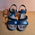 Blauwe sandalen Ladyflex maat 41, Blauw, Gedragen, Sandalen of Muiltjes, Ophalen of Verzenden