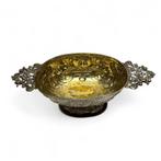 18e eeuwse brandewijnkom, Obbe Ydema Sneek 1775, Antiek en Kunst, Antiek | Goud en Zilver, Ophalen of Verzenden, Zilver