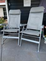 2 bijna nieuwe standen stoelen, Caravans en Kamperen, Kampeermeubelen, Ophalen of Verzenden, Zo goed als nieuw, Campingstoel