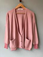 Oudroze vest merino wol Humanoid Vest (M, valt ruim), Kleding | Dames, Truien en Vesten, Maat 38/40 (M), Humanoid, Verzenden, Humanoid