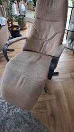 Relaxstoel en bank met accu, Huis en Inrichting, Gebruikt, 75 tot 100 cm, Ophalen of Verzenden, Stof