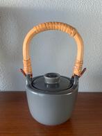 BoConcept dekselpotje met bamboe hengsel grijs, Verzenden, Nieuw, Overige stijlen, Overige typen