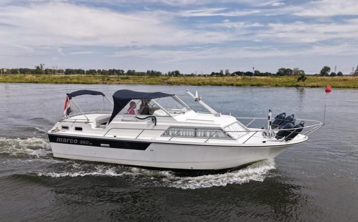 Marco 860 AK (bj 1988), Watersport en Boten, Motorboten en Motorjachten, Gebruikt, 6 tot 9 meter, Overige brandstoffen, 50 pk of meer