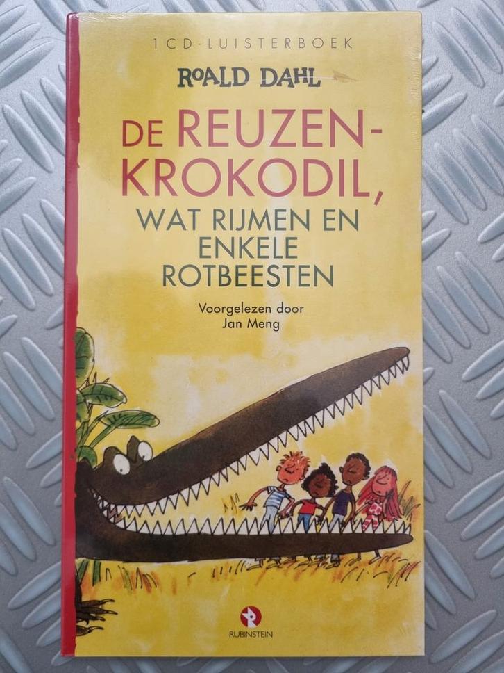 Luisterboek Reuzenkrokodil rijmen en rotbeesten. Nieuw, Boeken, Luisterboeken, Cd, Ophalen of Verzenden