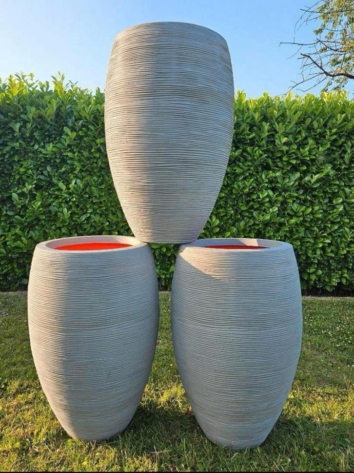 Super Aanbieding NIEUWE capi bloempotten groot NIEUW, Tuin en Terras, Bloembakken en Plantenbakken, Nieuw, Kunststof, Binnen, Balkon