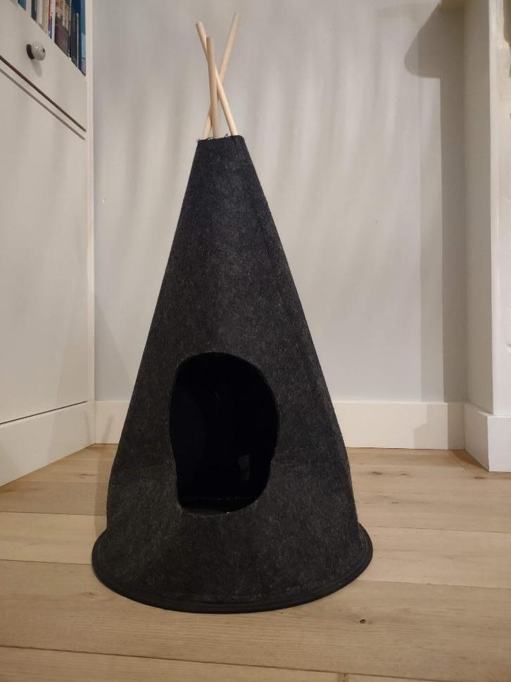 Katten tipi, teepee, tent, Dieren en Toebehoren, Katten-accessoires, Zo goed als nieuw, Ophalen of Verzenden
