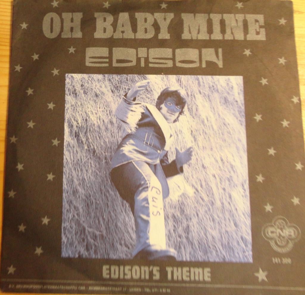Edison > Oh baby mine, Cd's en Dvd's, Vinyl Singles, Gebruikt, 7 inch, Single, Ophalen of Verzenden