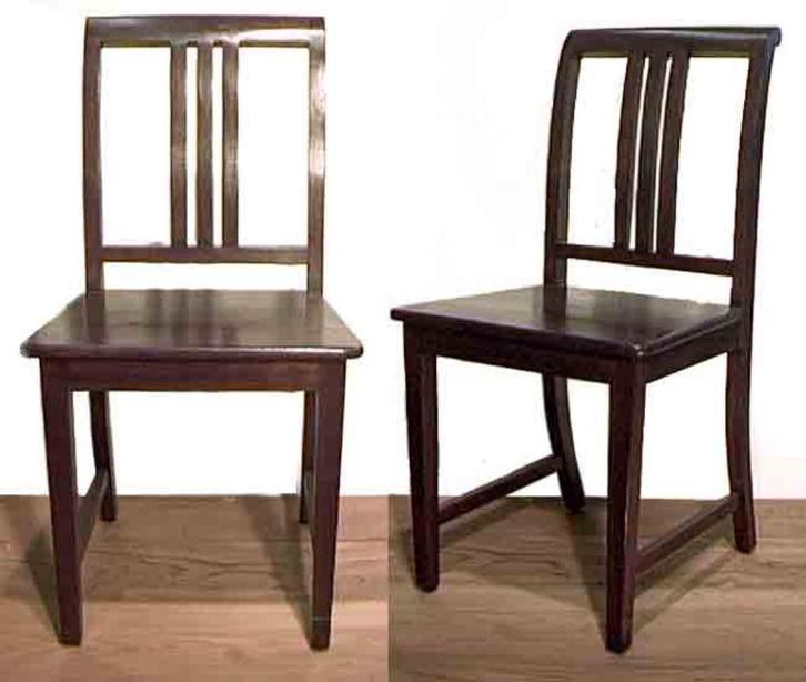 AANBIEDING teakhouten stoel ZT teak hout stoelen keukenstoel, Antiek en Kunst, Kunst | Niet-Westerse kunst, Ophalen of Verzenden