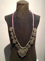 Antieke muntenketting met mooie hanger 30 euro., Ophalen of Verzenden