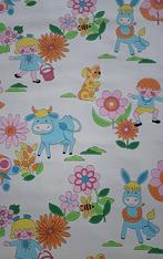 Vintage CROWN WALLPAPER rol behang kinder design print, Huis en Inrichting, Stoffering | Behang, Ophalen of Verzenden