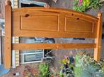 Grenen bed 140x200 met houten lattenbodem, Ophalen, Gebruikt, Tweepersoons, 140 cm