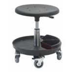 Global Roller Stool 400P heavy duty work stool  werk kruk, Ophalen of Verzenden