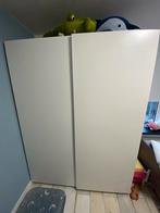 Witte Hasvik Schuifdeuren IKEA Pax 150x201cm, Huis en Inrichting, Kasten | Kledingkasten, Ophalen, Kunststof, 100 tot 150 cm, 200 cm of meer