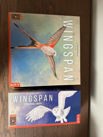 Wingspan basisspel + Europa uitbreiding beschikbaar voor biedingen