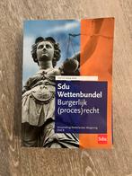 sdu wettenbundel burgelijk (proces)recht, Boeken, Verzenden, Alpha, Zo goed als nieuw, HBO