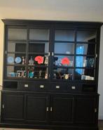 Buffetkast zwart, Huis en Inrichting, Kasten | Buffetkasten, Gebruikt, 200 cm of meer, Ophalen of Verzenden, 200 cm of meer