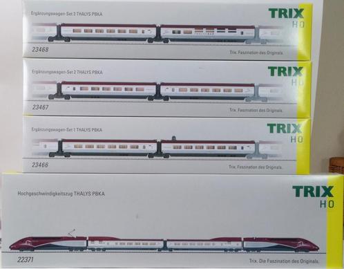 Gezocht!!! Trix thalys compleet, Hobby en Vrije tijd, Modeltreinen | H0, Zo goed als nieuw, Gelijkstroom, Trix, Ophalen of Verzenden