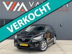 Mazda CX-5 2.0 4WD 161pk 2014 Airco Clima Navigatie Trekhaak, Auto's, Mazda, 15 km/l, Zwart, Zwart, Leder