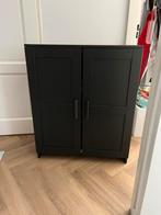 IKEA BRIMNES Kast met deuren, zwart, Huis en Inrichting, Kasten | Schoenenkasten, Ophalen, Zo goed als nieuw