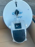 Vision oyster schotel antenne set incl tv. Tbv camper, Audio, Tv en Foto, Schotelantennes, Ophalen, Gebruikt, Overige merken