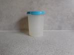 Tupperware Ruimtespaarder Rond 440 ml. Licht Blauw, Huis en Inrichting, Ophalen of Verzenden, Zo goed als nieuw, Blauw, Bus of Trommel