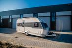 Te koop: Hobby De Luxe Edition 460 UFE, Caravans en Kamperen, Koelkast, Rondzit, Hobby, Frans bed