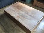 Salontafel (teak) met lades, Ophalen, Gebruikt, 100 tot 150 cm, Teakhout