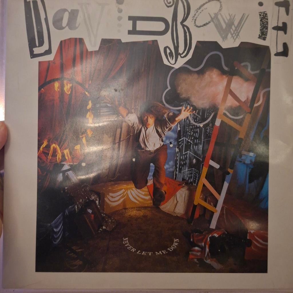 David Bowie - Never Let Me Down LP, Ophalen of Verzenden
