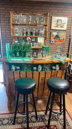 Beijerse Bar +achterkast +2 kruken  uitverkoop, Ophalen of Verzenden, Zo goed als nieuw