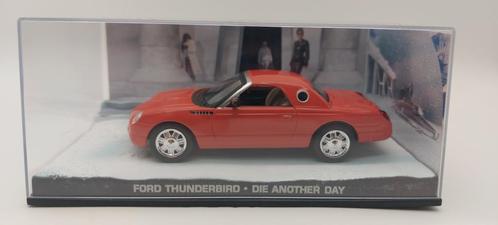 #27 Ford Thunderbird James bond auto met boekje, Hobby en Vrije tijd, Modelauto's | 1:43, Nieuw, Auto, Universal Hobbies, Verzenden