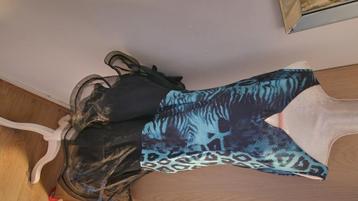 Latin leopard jurk maat L beschikbaar voor biedingen