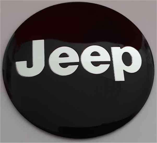 Jeep naafdop sticker, Auto diversen, Autostickers, Verzenden