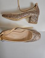 ***Gouden glitterschoenen maat 38***, Ophalen of Verzenden, Zo goed als nieuw, Overige kleuren