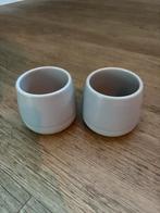 Mini Plantenpotjes - Set van 2, Rond, Binnen, Ophalen of Verzenden, Zo goed als nieuw